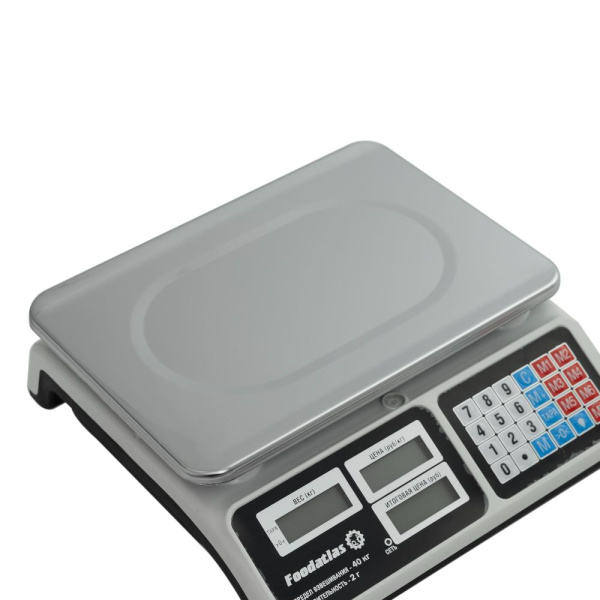 Торговые весы 40кг/2гр ВТ-40 Foodatlas Eco